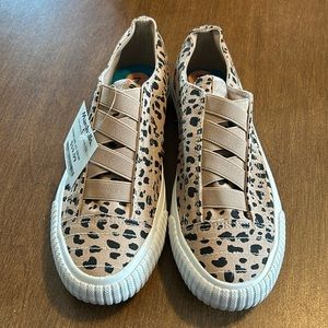 New with tags.  Leopard print slip on sneakers